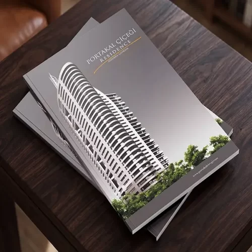 Portakal Çiçeği Residence katalog tasarımı